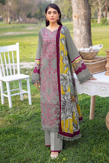 Ramsha L-411 Mashaal Luxury Lawn Vol 3 2022 Online Shopping